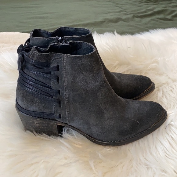 A n t h r o p o l o g i e • Sueded booties - Picture 2 of 9